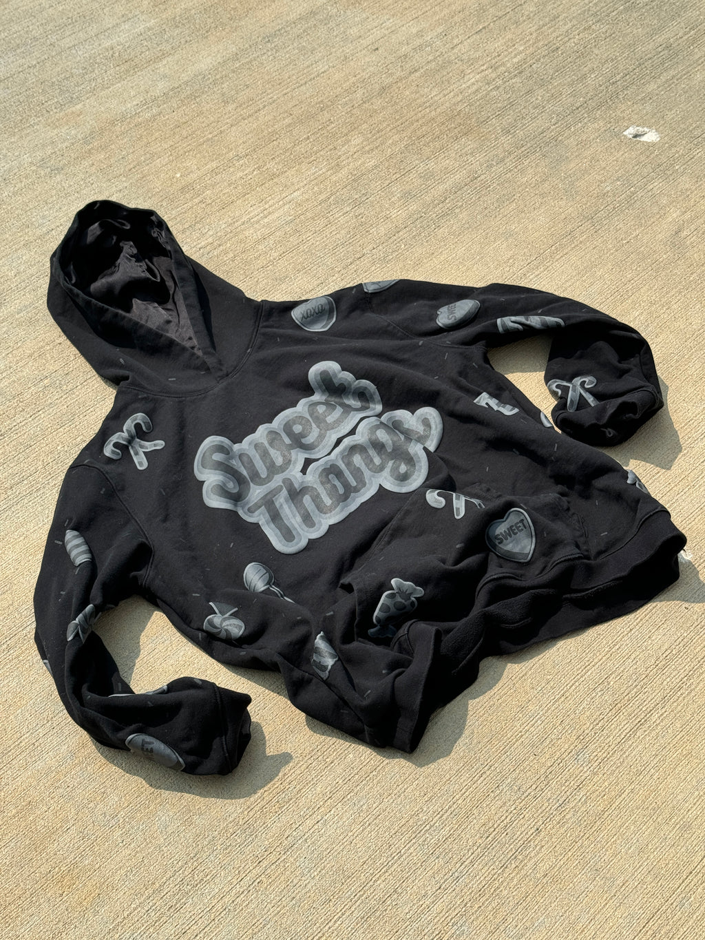 SWEET Hoodie (Black Liquorice)