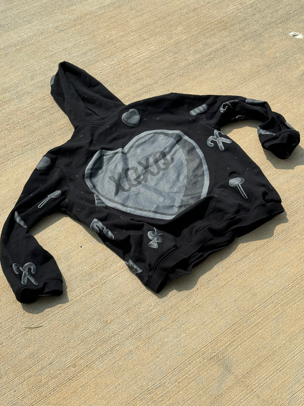 SWEET Hoodie (Black Liquorice)